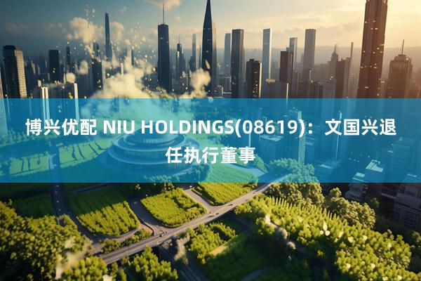 博兴优配 NIU HOLDINGS(08619)：文国兴退任执行董事